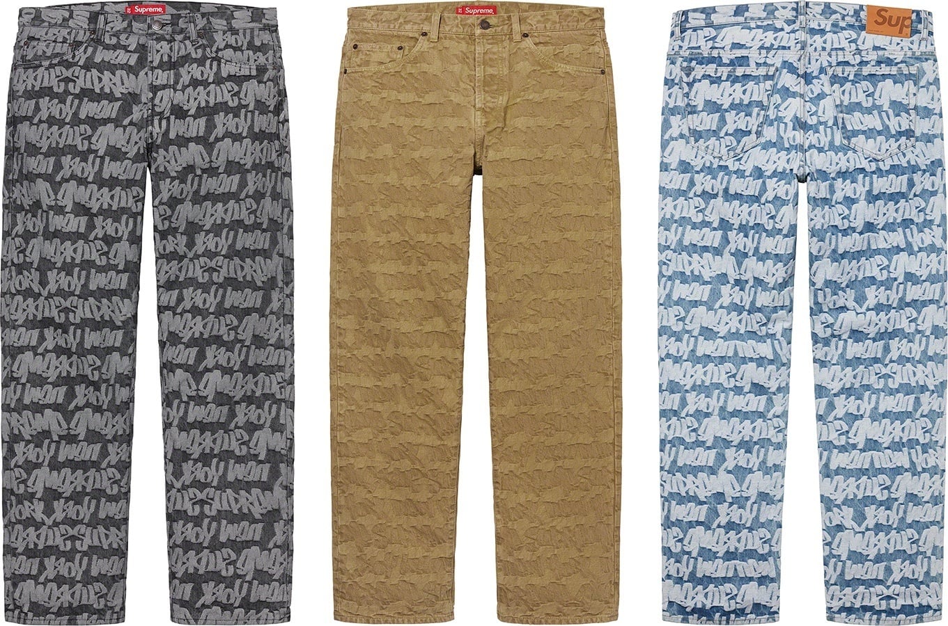 Fat Tip Jacquard Regular Jean